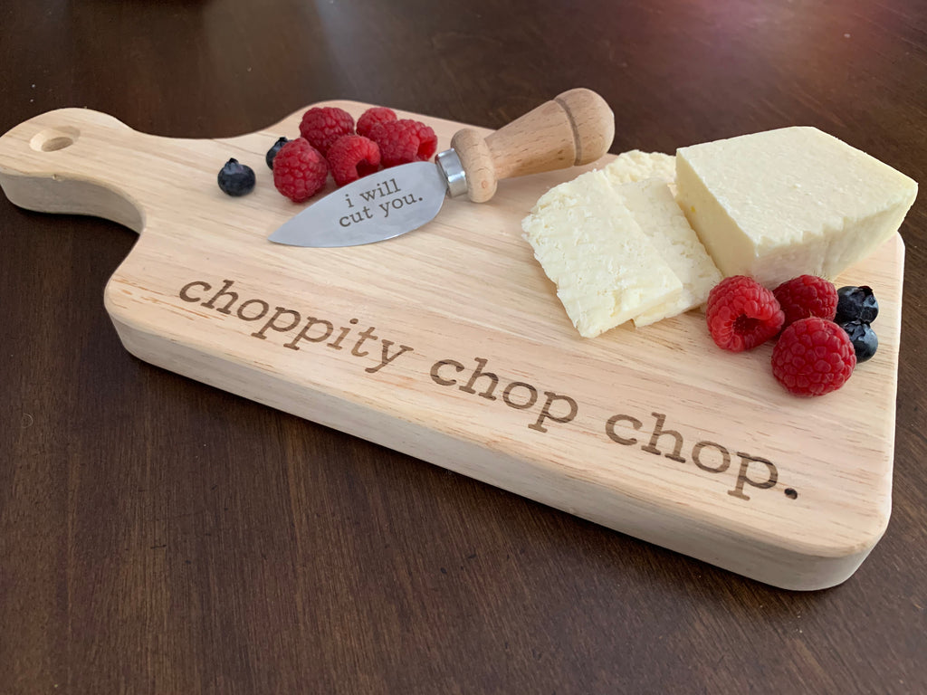Chop It Like Its Hot / Bamboo Board / Engraved Charcuterie / Cutting B –  bradysbricks