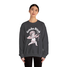 Gotcha Bitch Cupid Violence Valentine's Day Unisex Crewneck Sweatshirt