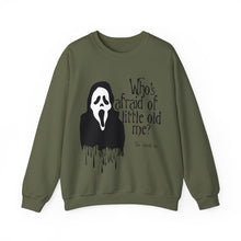 Who's Afraid of Little Old Me? Ghostface Unisex Crewneck Sweatshirt