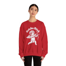 Gotcha Bitch Cupid Violence Valentine's Day Unisex Crewneck Sweatshirt