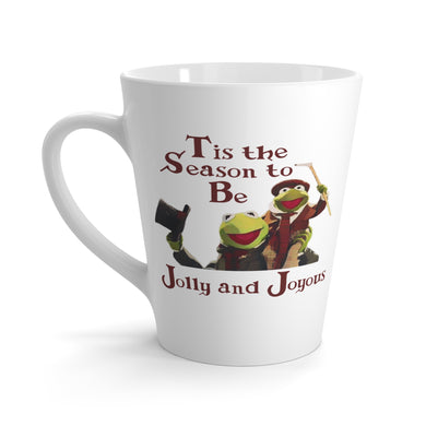 Tis the Season to Be Jolly and Joyous Muppet Christmas Carol Kermit and Tiny Tim Mug