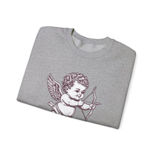 Boom Headshot Cupid's Arrow Valentine's Day Unisex Crewneck Sweatshirt