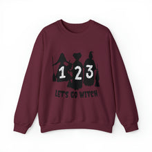 1, 2, 3 Let's Go Witch Taylor Swift Swiftie Hocus Pocus Unisex Heavy Blend Crewneck Sweatshirt