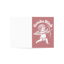 Gotcha Bitch Cupid Valentine Greeting Cards