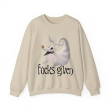 Zero Fucks Given Nightmare Before Christmas Unisex Crewneck Sweatshirt