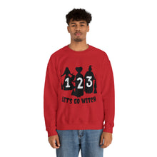 1, 2, 3 Let's Go Witch Taylor Swift Swiftie Hocus Pocus Unisex Heavy Blend Crewneck Sweatshirt