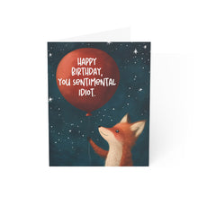 Happy Birthday, You Sentimental Idiot Greeting Cards (1, 10, 30, and 50pcs)