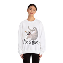 Zero Fucks Given Nightmare Before Christmas Unisex Crewneck Sweatshirt