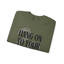 Hang On To Your Husbands, Girls Practical Magic Unisex Crewneck Sweatshirt