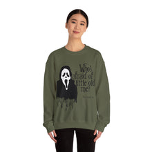 Who's Afraid of Little Old Me? Ghostface Unisex Crewneck Sweatshirt