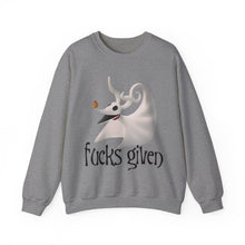 Zero Fucks Given Nightmare Before Christmas Unisex Crewneck Sweatshirt