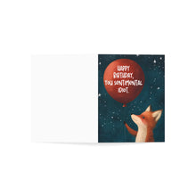 Happy Birthday, You Sentimental Idiot Greeting Cards (1, 10, 30, and 50pcs)