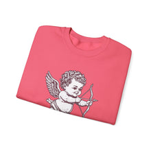 Boom Headshot Cupid's Arrow Valentine's Day Unisex Crewneck Sweatshirt