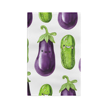 Inappropriate Veggies Soft Tea Towel