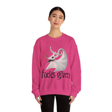 Zero Fucks Given Nightmare Before Christmas Unisex Crewneck Sweatshirt