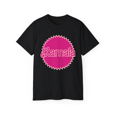 Kamala Barbie and Tim Unisex Ultra Soft Cotton Tee