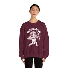 Gotcha Bitch Cupid Violence Valentine's Day Unisex Crewneck Sweatshirt