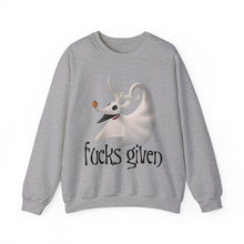 Zero Fucks Given Nightmare Before Christmas Unisex Crewneck Sweatshirt