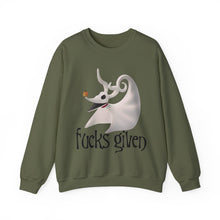 Zero Fucks Given Nightmare Before Christmas Unisex Crewneck Sweatshirt