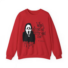 Who's Afraid of Little Old Me? Ghostface Unisex Crewneck Sweatshirt