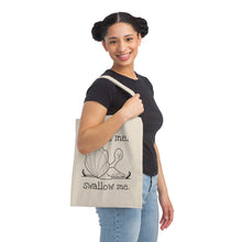 Gobble Me Swallow Me Canvas Tote Bag