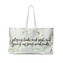 Giving Me Your Weekends Taylor Swift Weekender Bag